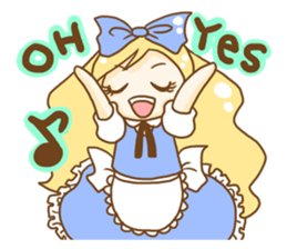 Alice in the Mediocre world sticker #8646573