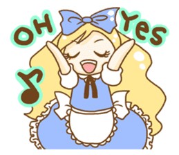 Alice in the Mediocre world sticker #8646573