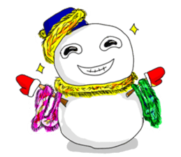 Emotions of Cool Snowman sticker #8646955