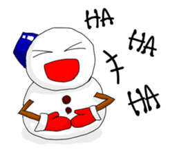 Emotions of Cool Snowman sticker #8646956