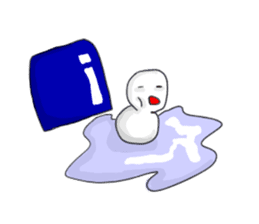 Emotions of Cool Snowman sticker #8646960