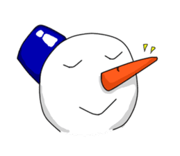 Emotions of Cool Snowman sticker #8646967