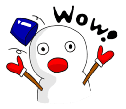 Emotions of Cool Snowman sticker #8646969