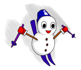 Emotions of Cool Snowman sticker #8646973