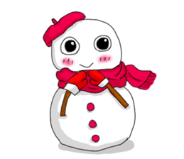 Emotions of Cool Snowman sticker #8646979