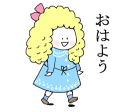 Cute girl Candy Japanese version sticker #8647067