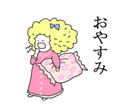 Cute girl Candy Japanese version sticker #8647068