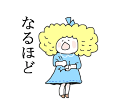Cute girl Candy Japanese version sticker #8647074
