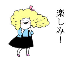 Cute girl Candy Japanese version sticker #8647079