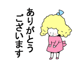 Cute girl Candy Japanese version sticker #8647080