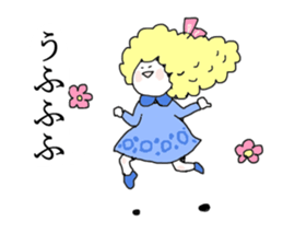Cute girl Candy Japanese version sticker #8647090
