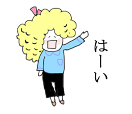 Cute girl Candy Japanese version sticker #8647097