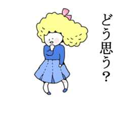 Cute girl Candy Japanese version sticker #8647099