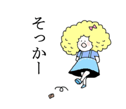 Cute girl Candy Japanese version sticker #8647102
