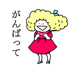 Cute girl Candy Japanese version sticker #8647103