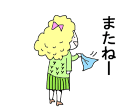Cute girl Candy Japanese version sticker #8647105
