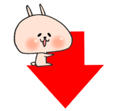 Loose Rabbit 6 sticker #8647347