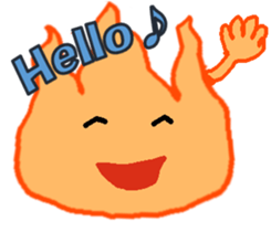 A bonfire Sticker sticker #8647546