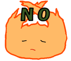 A bonfire Sticker sticker #8647560