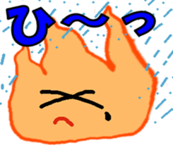 A bonfire Sticker sticker #8647579