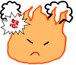A bonfire Sticker sticker #8647580