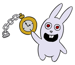 Funny Bunny Rabbit sticker #8647752