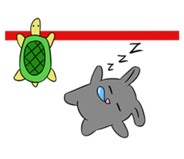 Funny Bunny Rabbit sticker #8647755