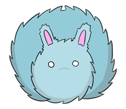 Funny Bunny Rabbit sticker #8647764