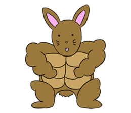 Funny Bunny Rabbit sticker #8647765