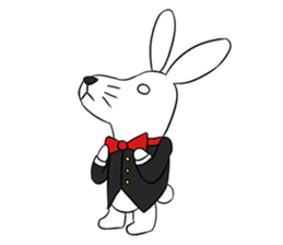 Funny Bunny Rabbit sticker #8647767