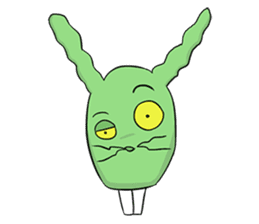 Funny Bunny Rabbit sticker #8647773