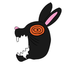 Funny Bunny Rabbit sticker #8647777