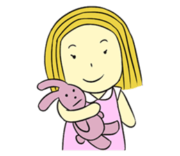 Funny Bunny Rabbit sticker #8647779