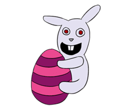 Funny Bunny Rabbit sticker #8647783