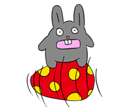 Funny Bunny Rabbit sticker #8647784