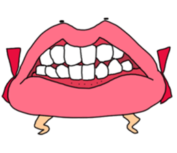 CUTIE LIPS sticker #8648413