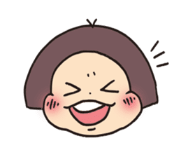 precocious young girl sticker #8648466