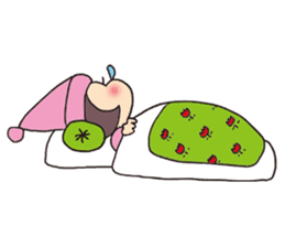 precocious young girl sticker #8648487