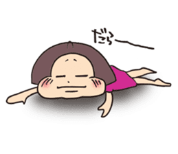 precocious young girl sticker #8648491