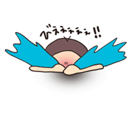 precocious young girl sticker #8648496