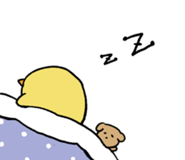 CHITCHI of a chick sticker #8648511