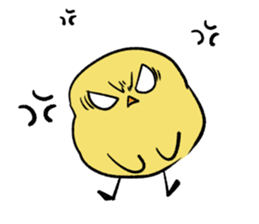 CHITCHI of a chick sticker #8648516