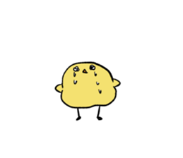 CHITCHI of a chick sticker #8648518