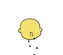 CHITCHI of a chick sticker #8648527