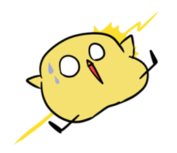 CHITCHI of a chick sticker #8648529