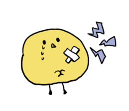 CHITCHI of a chick sticker #8648536