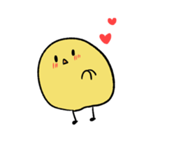 CHITCHI of a chick sticker #8648538