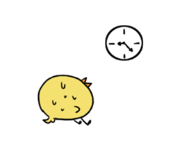 CHITCHI of a chick sticker #8648541