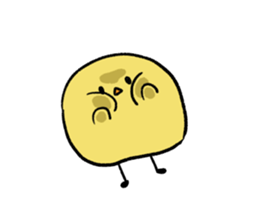 CHITCHI of a chick sticker #8648543