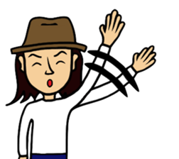 Nice Hat Boy sticker #8648547